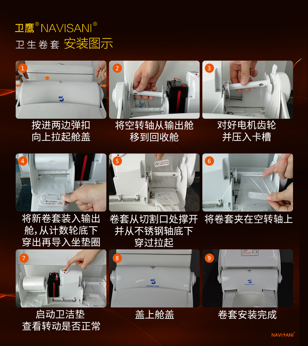 衛鷹衛生卷套